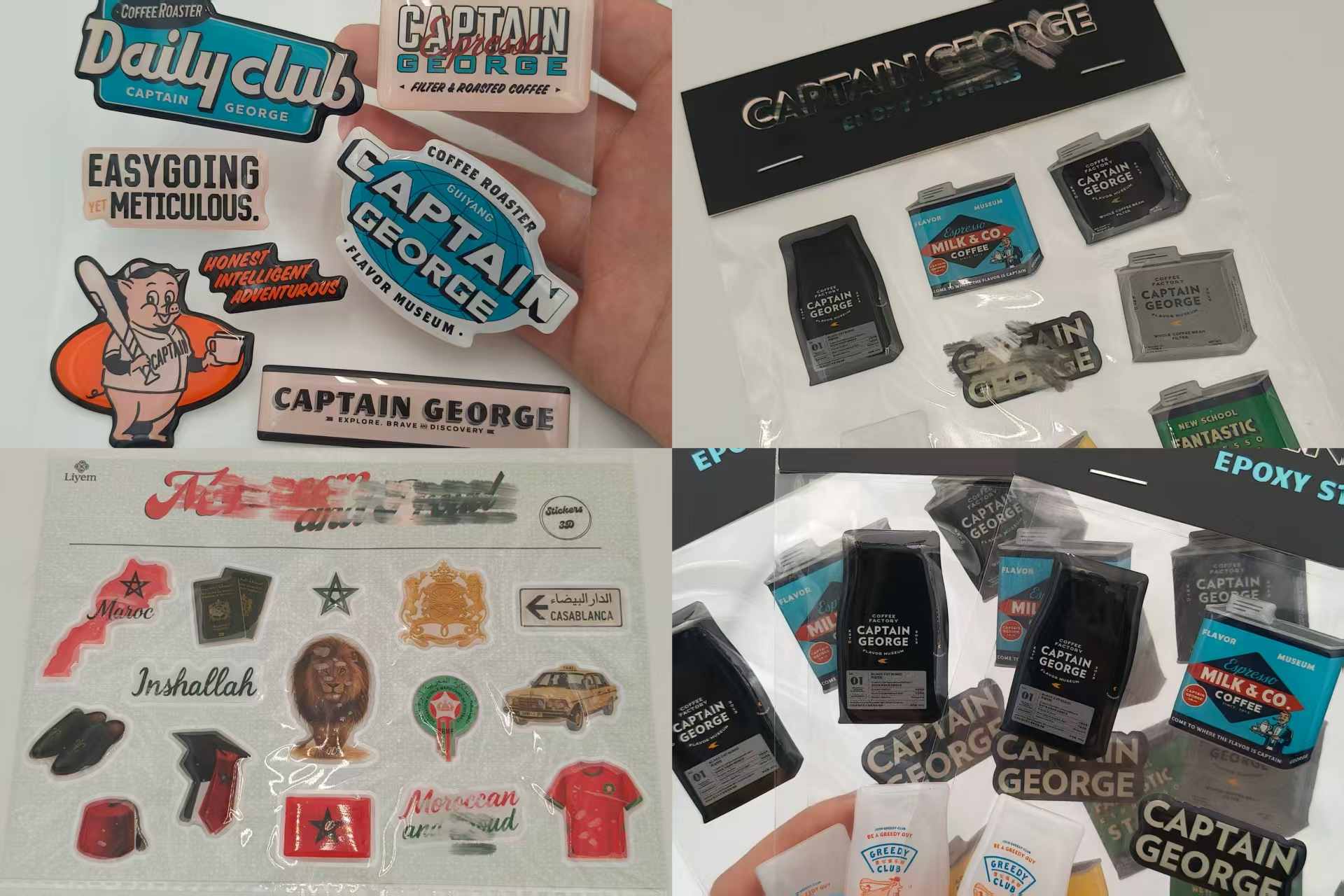 Jojo Pack Sticker Epoxy tùy chỉnh