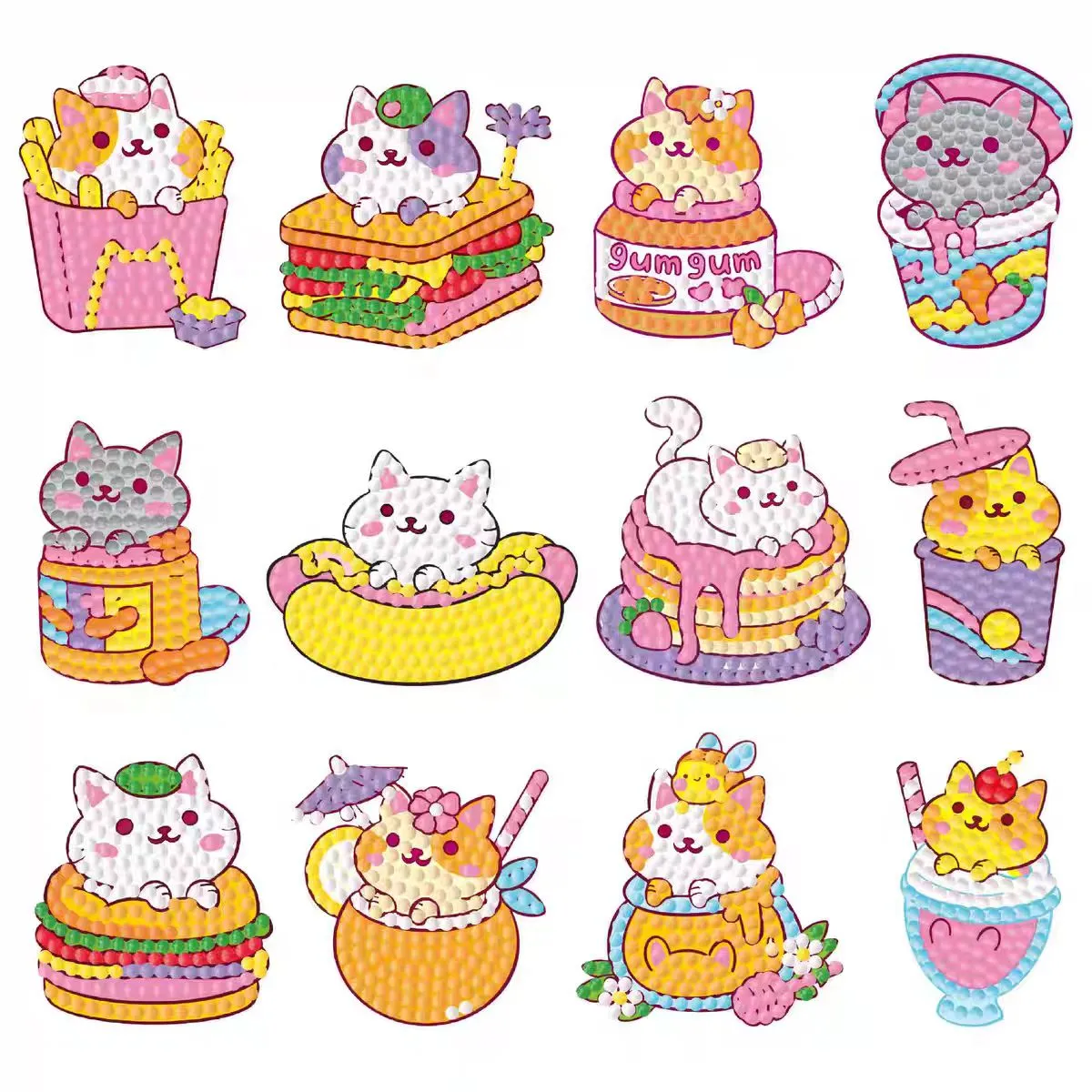 Bạn có biết về miếng dán kim cương DIY không?