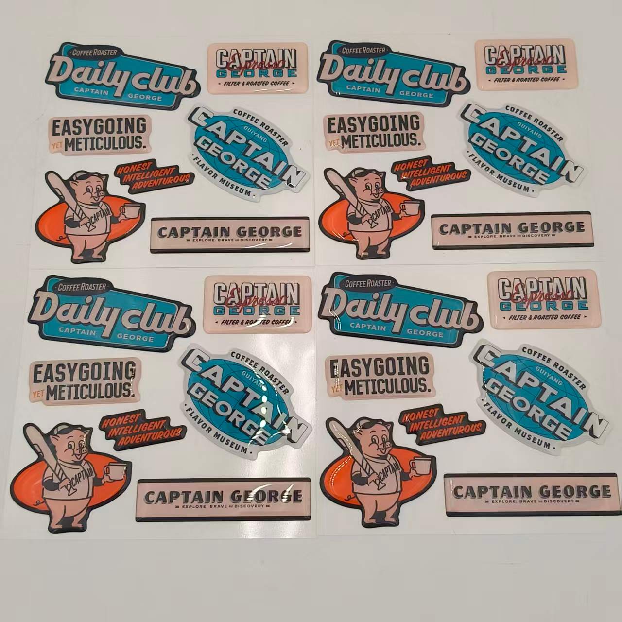 Nhãn dán epoxy vòm