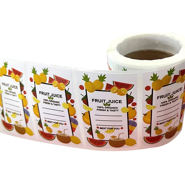 Nhãn chai nước trái cây