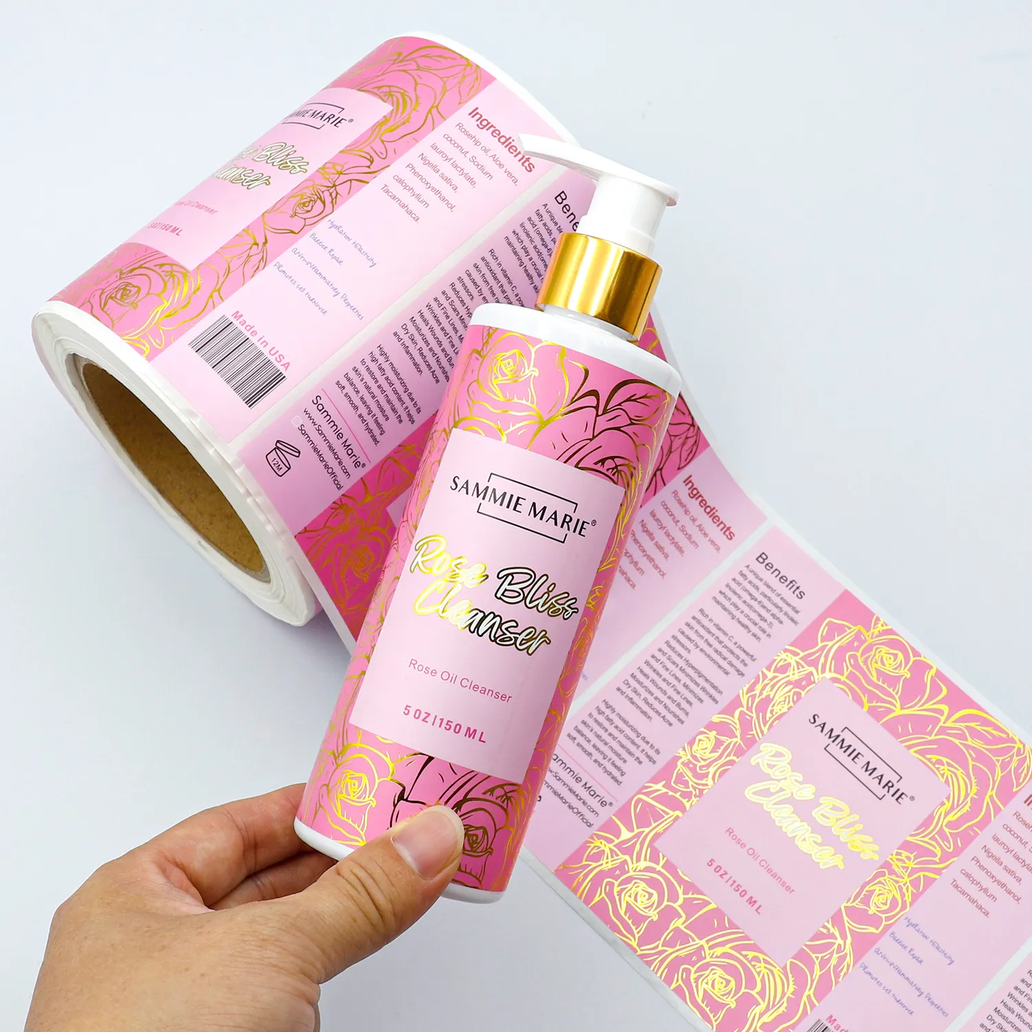 Nhãn Gel tắm