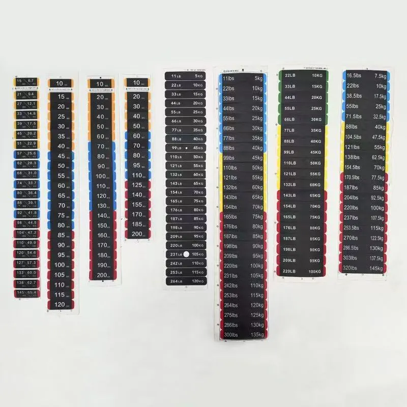 Nhãn dán khối trọng lượng